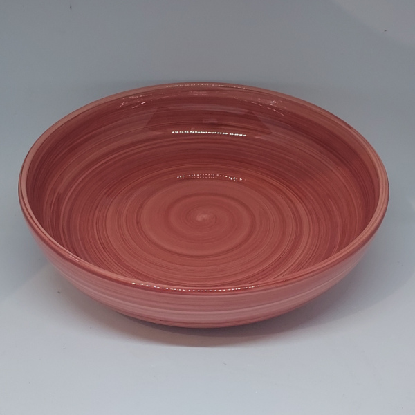 Assiette creuse terracotta