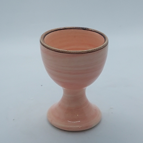 Coquetier simple rose poudré