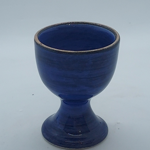 coquetier simple bleu fonçé