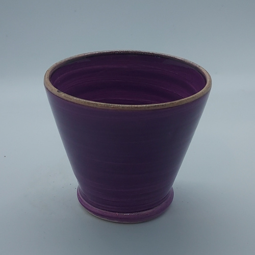 Tasse expresso violet fonçé