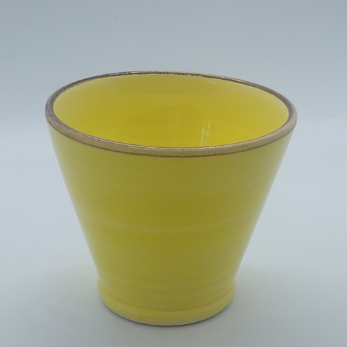 Tasse expresso jaune