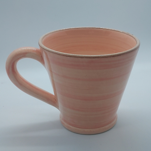 Tasse cappuccino rose poudré