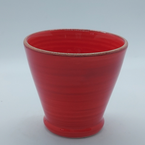 Tasse expresso rouge vif